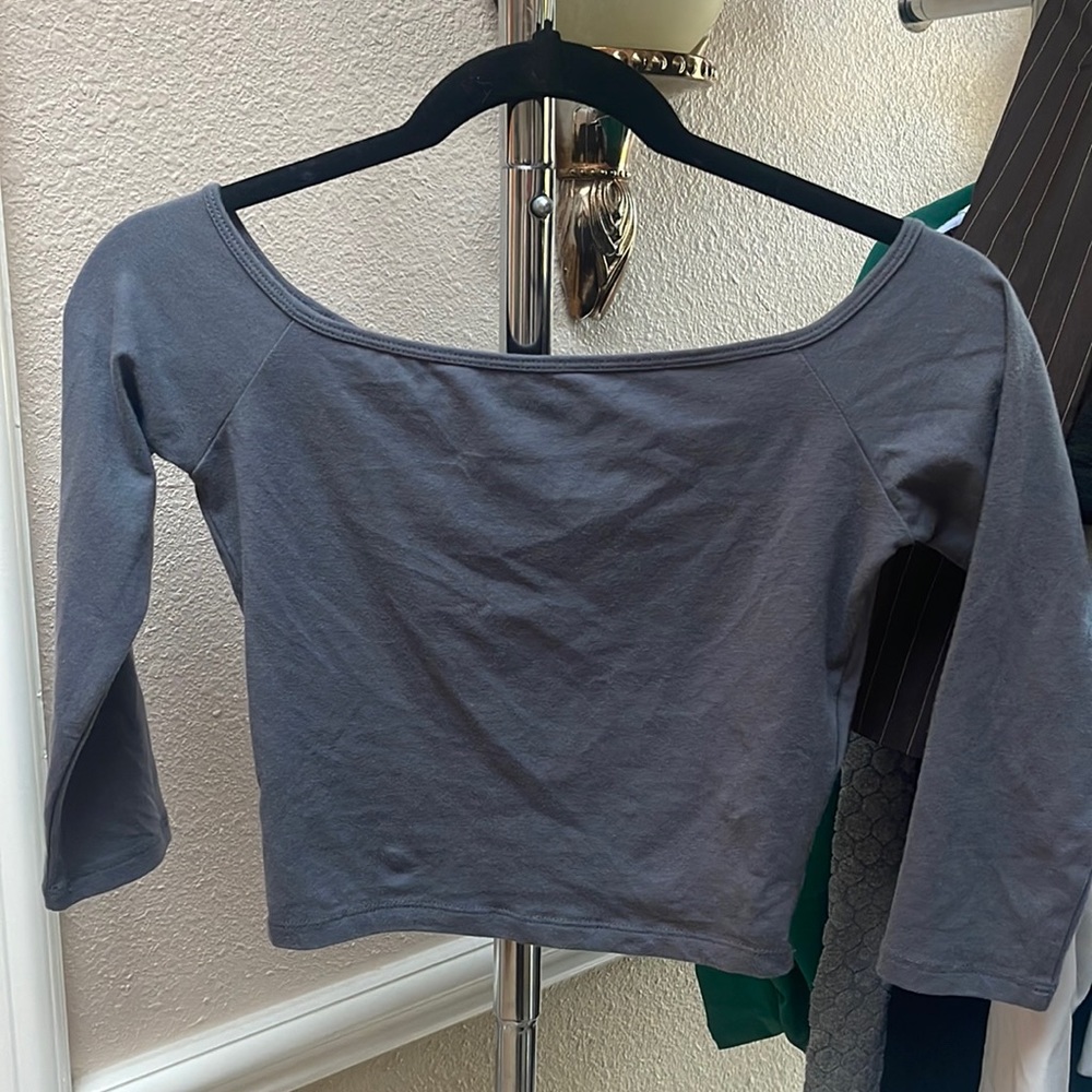 Gray Top